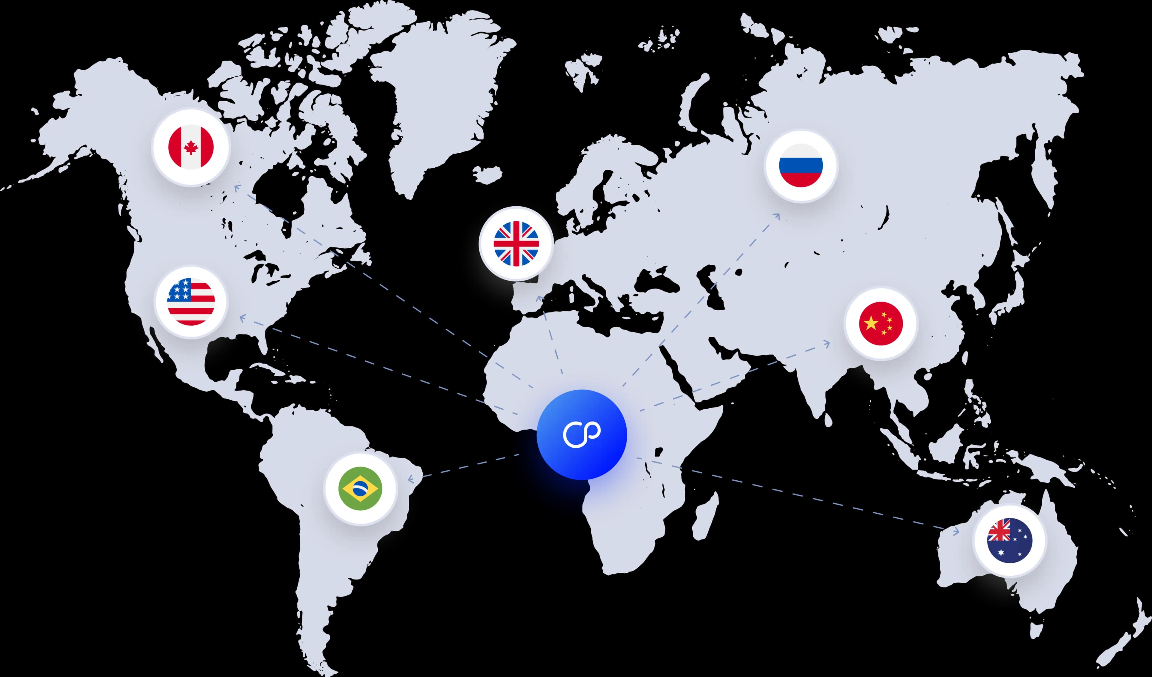 CredPal global credit history - Take your credit anywhere with connections to Canada, USA, UK, Russia, China, Australia, and Brazil